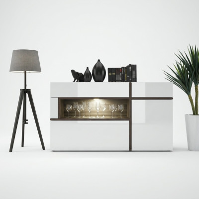 Kommode Designer Modern Wohnzimmer Luxus Holzkommode Weiß Möbel