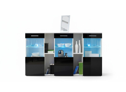 Kommode Designer Sideboard Holz Wohnzimmer Modern Designer Möbel Neu