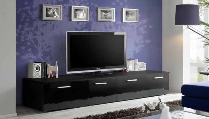 Designer TV Ständer Modern Wohnzimmer Kommode Holz Luxus Einrichtung