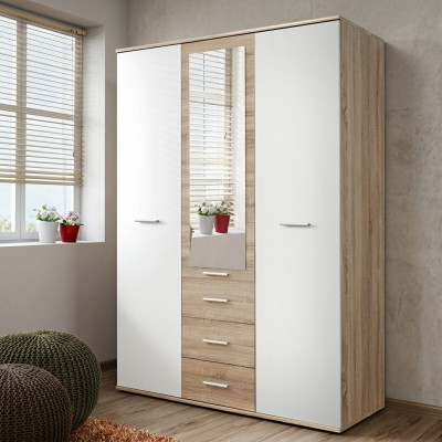 Kleiderschrank Design Luxus Schrank Modern Stil Schlafzimmer Einrichtung Holz