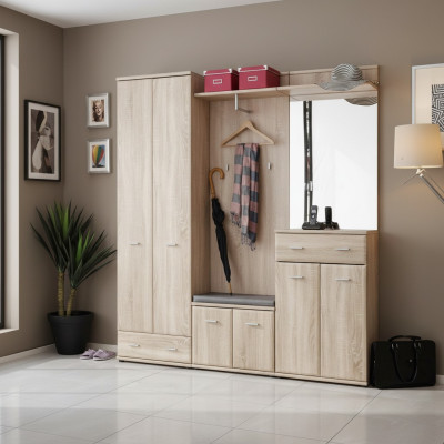 Kleiderständer Flurgarderobe Diele Design Möbel Holz Modern Schrank Neu
