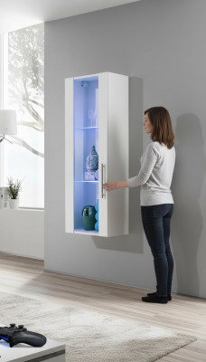 Wandschrank Wohnzimmer Hänge Vitrine Luxus Holz Möbel Designer Modern Möbel