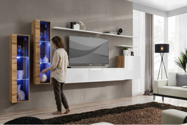 Luxus tv Ständer Wohnzimmer Einrichtung rtv Lowboard Designer Modern Wohnwand