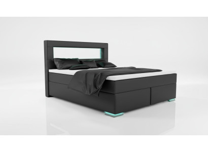 Schlafzimmer Bett Textil Luxus Polster Einrichtung 180x200 Möbel Doppelbett Neu