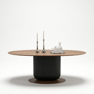 Esstisch Design Tisch Moderne Möbel Esszimmer Holz Design Luxus Einrichtung Neu