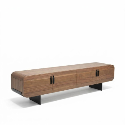 Wohnwand Komplett Set Wohnzimmer Garnitur Braun Möbel Wandregal Neu