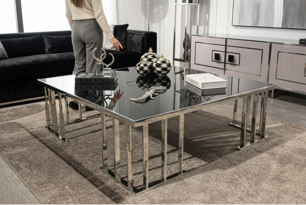 Couchtisch Modern Wohnzimmermöbel Glas Möbel Luxus Design Einrichtung