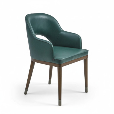 Luxus Stuhl mit Armlehnen Designer Esszimmer Neu Modern Möbel Polstersitz