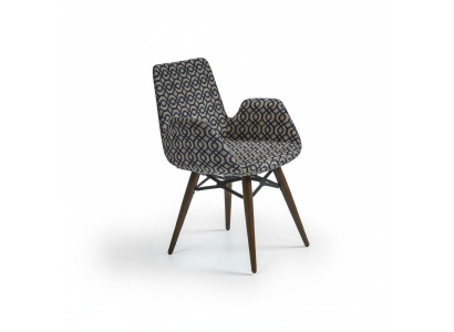 Luxus Armlehnstuhl Esszimmer Modern Designer Stuhl mit Armlehnen Neu