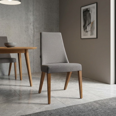 Grau Stuhl Luxus Einrichtung Moderne Esszimmer Holzstuhl Design Neu