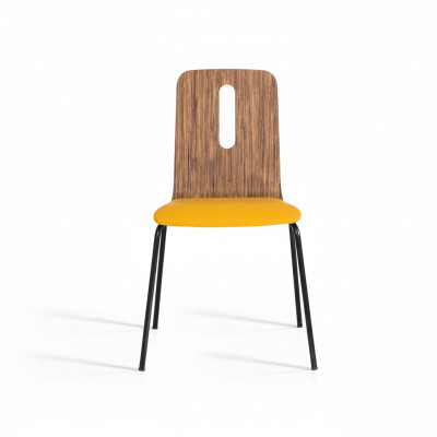 Gelb Stuhl Modern Design Möbel Einrichtung Luxus Esszimmer Stühle Neu