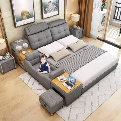 Multifunktion Bett Moderne Hotel Bett Multifunktion Sound 180x200 Bluetooth