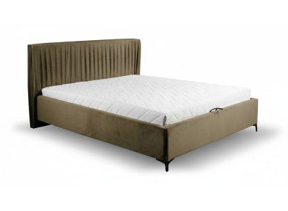 Modernes Bett Design Betten Holz Textil Schlafzimmer Bettgestell