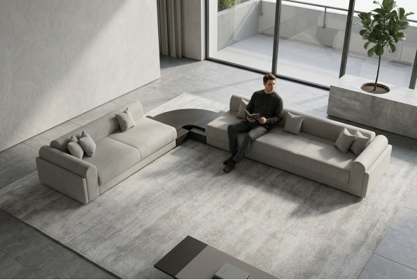 Ecksofa L-Form Textil Eckcouch Sofa Polster Premium Couch Couchen Möbel