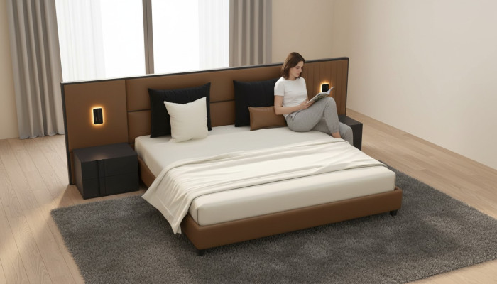 Luxus Schlafzimmer Nachttisch Betten Bett 3tlg Design Einrichtung Komplett Set