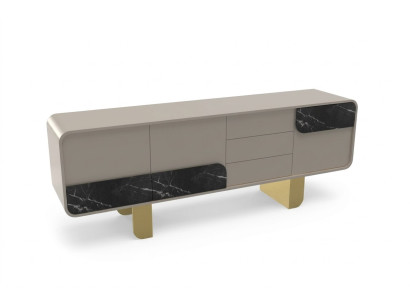 Designer Sideboard Spiegel Design Möbel Konsole Holz Kommode