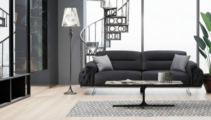 Set Sofagarnitur 3+1 Sitzer Polstergarnitur Luxus 2tlg Wohnzimmer Möbel Sofa