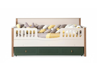 Bettrahmen Kinderbett Bett Kinderzimmer Kinderzimmermöbel Helles Holz