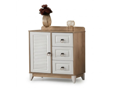 Perfekte Kinder kommode 94 cm luxuriös Kinderzimmer Möbel Helles Holz