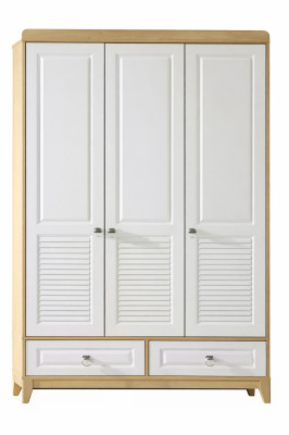 Modern Kinderzimmer Set Bett Kleiderschrank Schreibtisch Helles 4tlg Neu