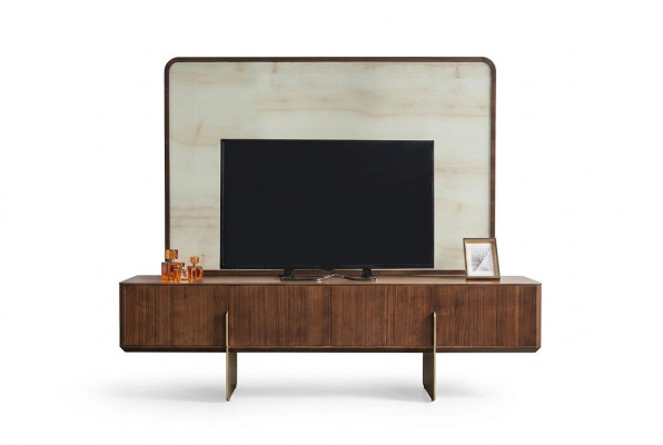 Luxuriös Wohnzimmer Set Besteht ausTV Lowboard und TV Rahmen 2tlg. neu