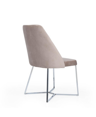 Beiger Esszimmerstuhl Designer Küchenstuhl Lehnstuhl Moderne Stühle