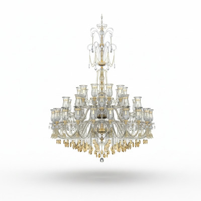 Schicker Kronleuchter Wohnzimmer Kristall Lüster Designer Pendelleuchter
