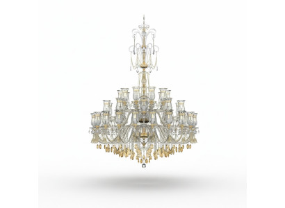 Schicker Kronleuchter Wohnzimmer Kristall Lüster Designer Pendelleuchter