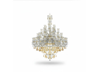 Großer Kronleuchter Luxus Lüster Wohnzimmer Pednel leuchte Beleuchtung Lampe