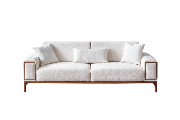 Sofagarnitur 3+3+1 Sitzer + Couchtisch 4tlg Set Polster Möbel Sofa Couch