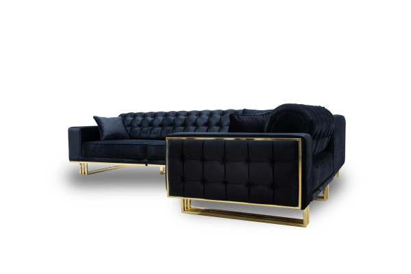 Exclusive Ecksofa Modern L-form Designer Stil Möbel Wohnzimmer Eckgarnitur