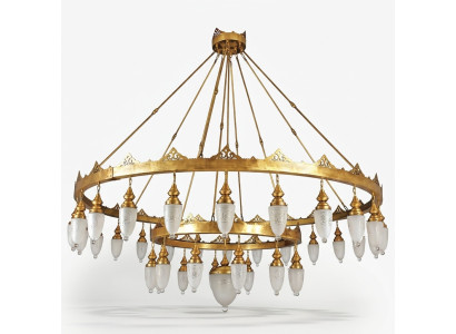 Große Leuchte Lampe Kronleuchter Luxus Lampen xxl deckenleuchte 240x270