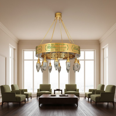 Leuchte Kronleuchter Kristalllampe Lampen Leuchten Deckenleuchte Lampe 120x135