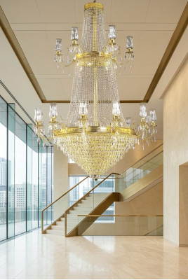Kronleuchter Lampe xxl Leuchte Hängelampe Hängeleuchte Leuchten 160x260