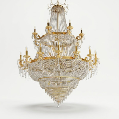 Leuchten Leuchte Kronleuchter Kristalllampe Lampen Deckenleuchte Lampe 135x230