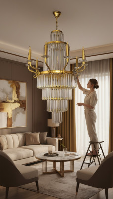 Kronleuchter moderner Pendelleuchte Wohnzimmer Luxus Luster Crystal