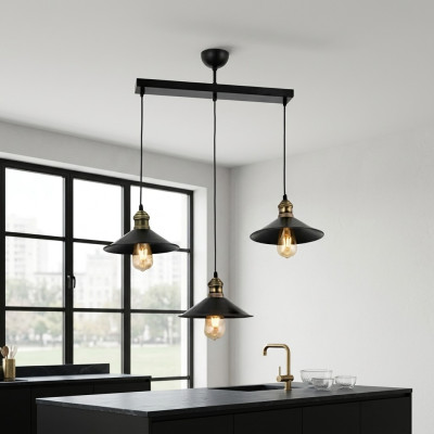Deckenlampe Wohnzimmer Luxus Luster Metall Innere des Hauses neu Stil