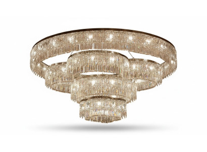 Kronleuchter Für das Foyer Crystal glänzendes neu Innenbereich Luxus Neu