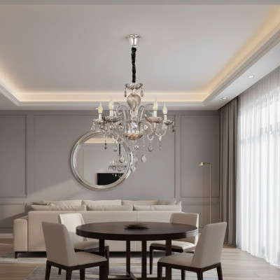 Kronleuchter Moderne Foyer Pendelleuchte Deckenleuchte Luxus Luster 65x95