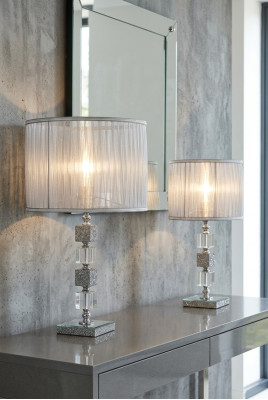 Klassische Tischlampe Kronleuchter Exklusive Nachttischlampe Lampen