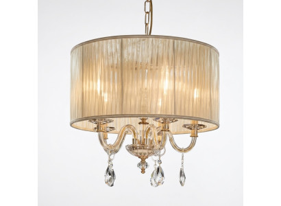 Königlicher Luxus Kronleuchter Deckenleuchter Gold Deckenlampe Lüster