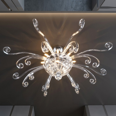 Deckenlampe Lüster Kristall Lampe Luxus Deckenleuchter Kronleuchter