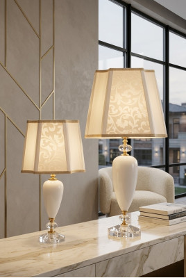 Antik Stil Leuchte Lampen Tischleuchte Tisch Lampe Leuchten Kronleuchte