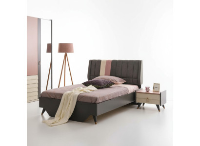 Luxus Schlafzimmer Nachttisch Betten Bett Komplett Set Design Einrichtung