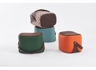 Rechteckig Hocker Moderne Möbel Fußhocker Luxus Design Wohnzimmermöbel