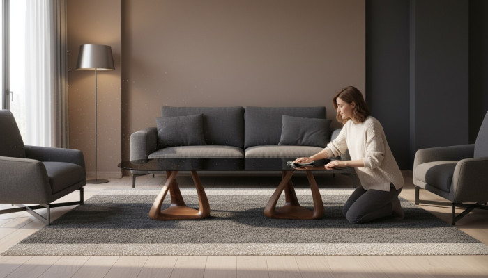 Designer Schwarzer Esszimmer Tisch Luxus Esszimmer Möbel Holzplatte Oval