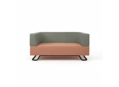 Moderner 2-Sitzer Wohnzimmer 2-er Polster Couch Wohnzimmer Luxus Couch
