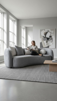 Design Moderne Viersitzer Couch Polster Sofa 4er Sitz Möbel Big Sofas Neu Sofas