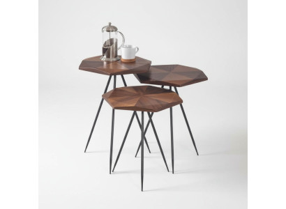Set 3x Couchtisch Kaffeetisch Beistelltisch Designer Wohnzimmertisch Tische