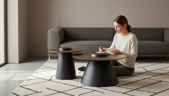 Modern Couchtisch 2x Kaffeetisch Beistelltisch Designer Tisch Tische Neu